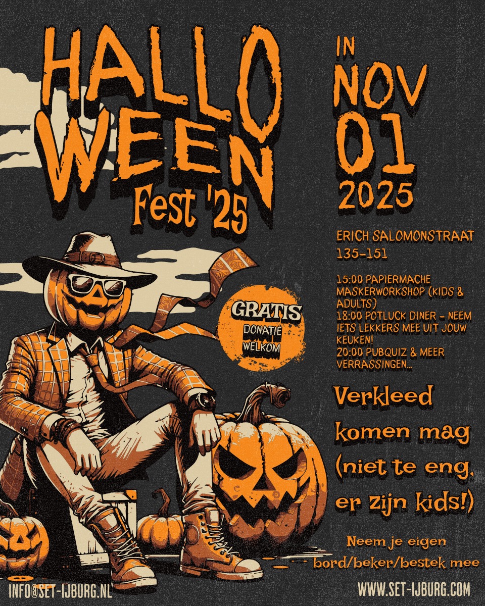 1 NOVEMBER – HARVEST PARTY / HALLOWEEN SET